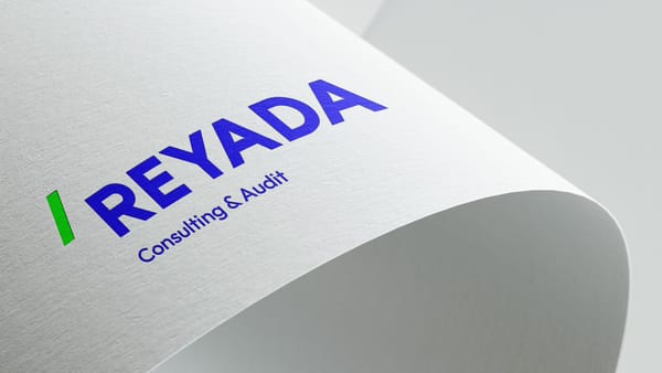 Logo mockup, on extra white texture paper